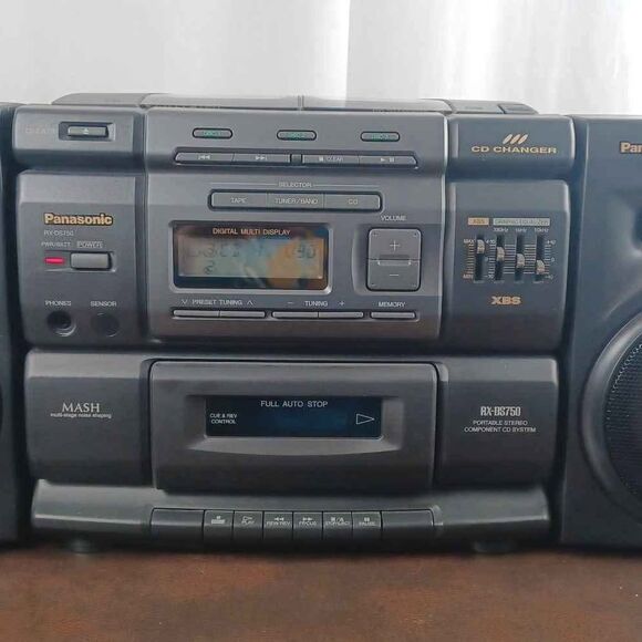 1990's Panasonic Boombox CD, Cassette Radio in Excellent Condition! - Picture 1 of 10